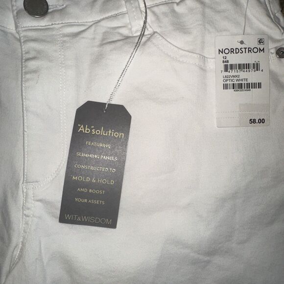 Wit & Wisdom White Women's Shorts - Picture 8 of 10